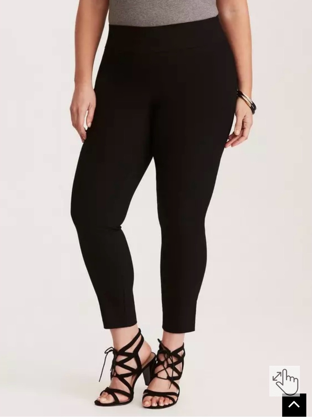 Torrid Black Pixie Pants sz 2X Regular Length